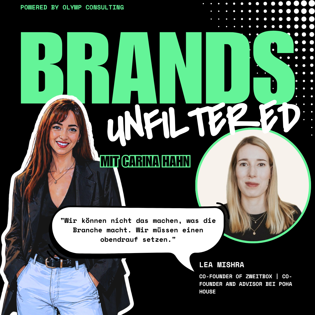 03 Lea Mishra von POHA House & Zweitbox | über Gründen ohne Erfahrung, Marketing unter Druck und Out-of-the-box-Kampagnen